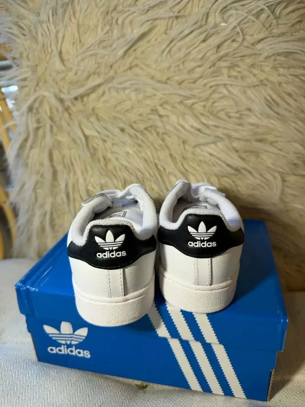 Adidas Originals Superstar II Elastic Lace Toddler Shoes White/Black